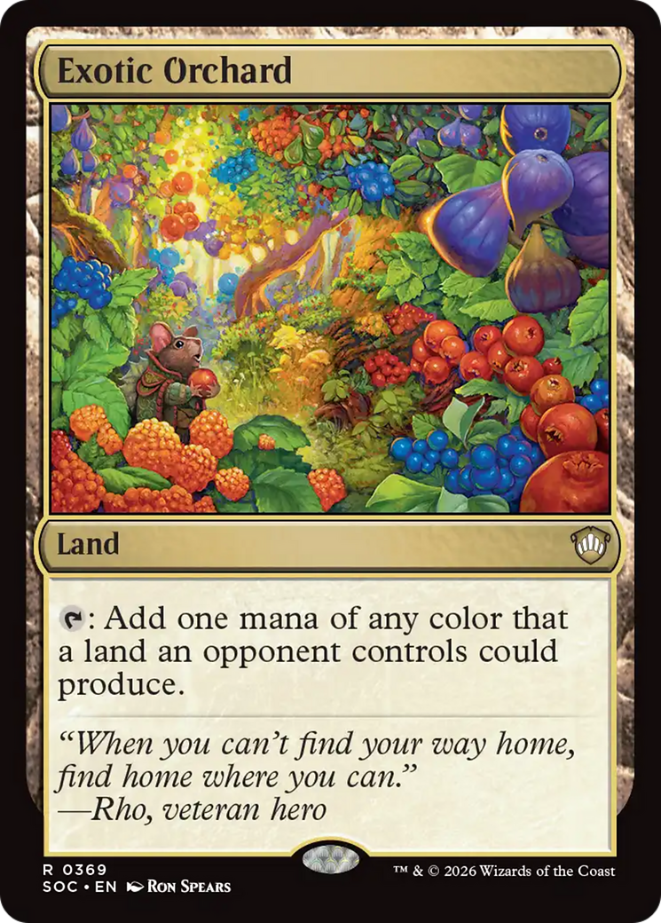 Exotic Orchard [Secrets of Strixhaven Commander] | Card Citadel