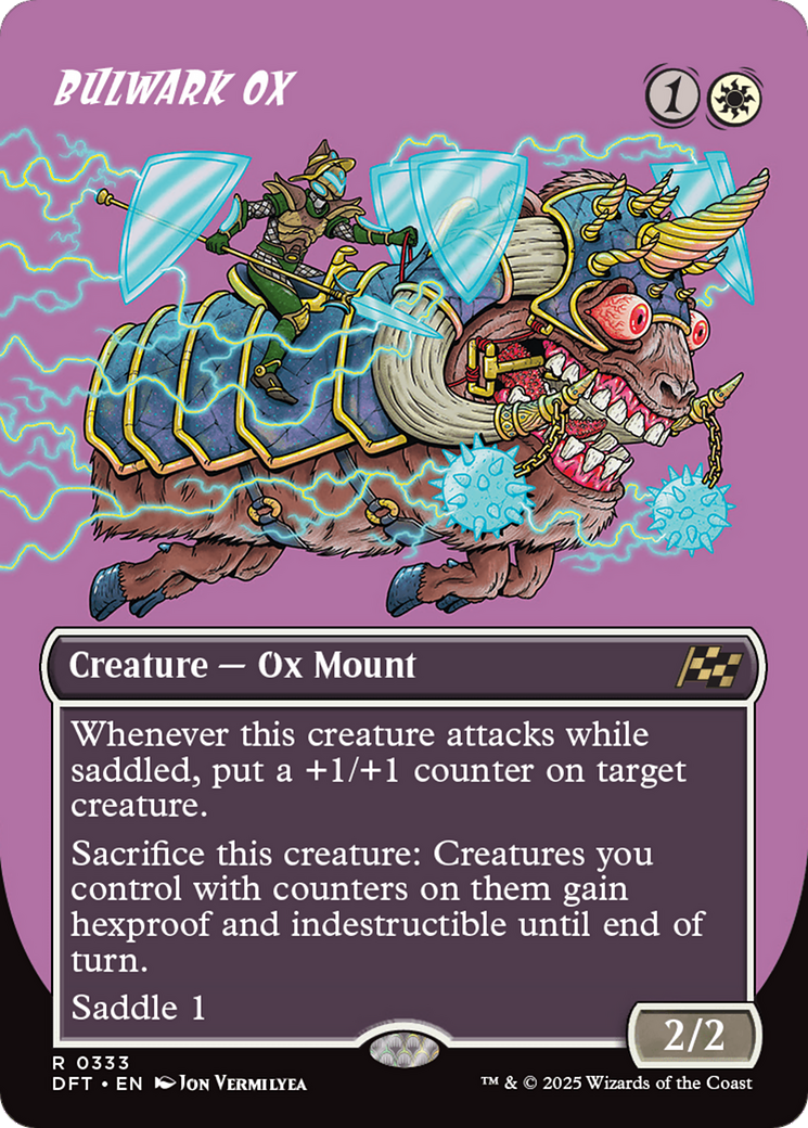 Bulwark Ox (Borderless) [Aetherdrift] | Card Citadel