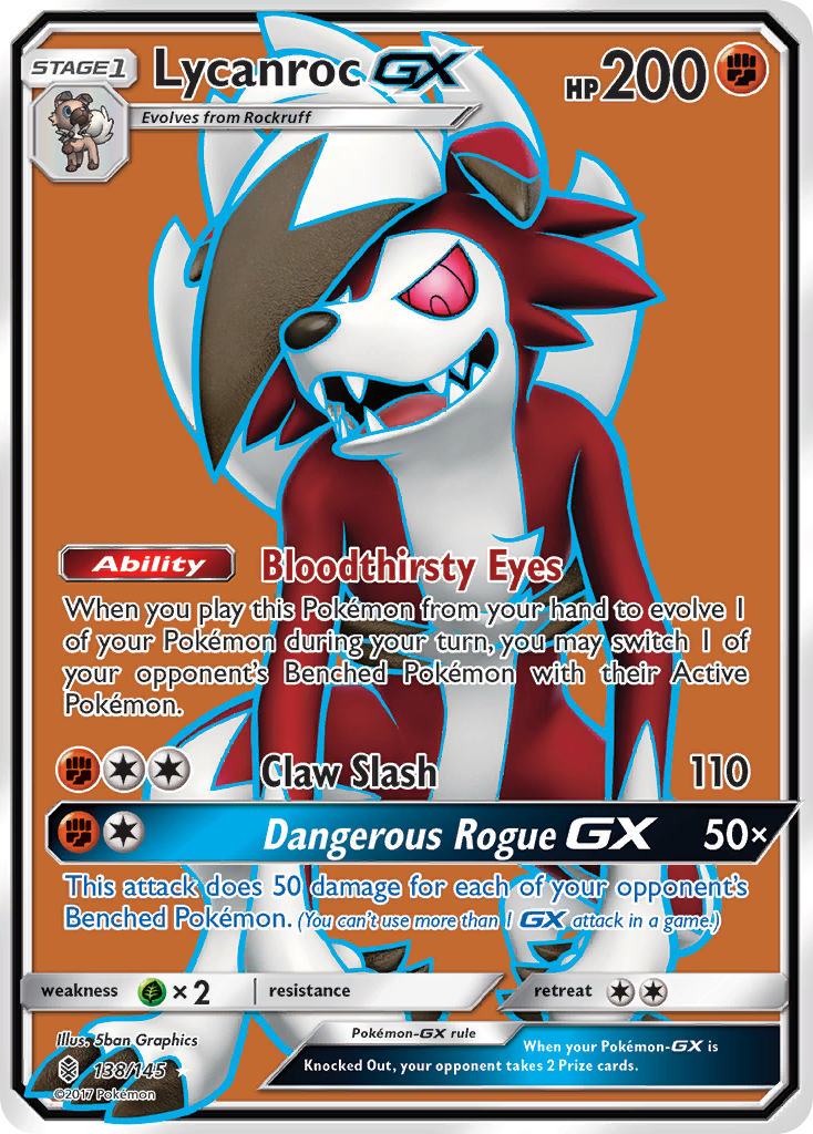 Lycanroc GX (138/145) [Sun & Moon: Guardians Rising] | Card Citadel