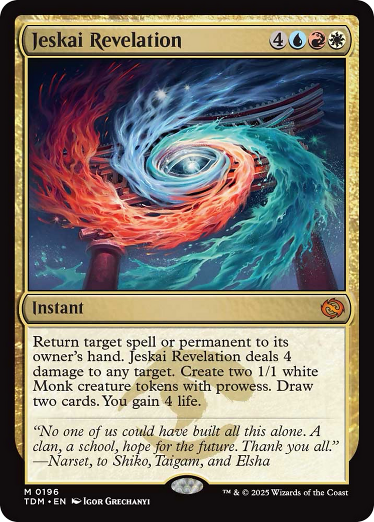 Jeskai Revelation [Tarkir: Dragonstorm] | Card Citadel