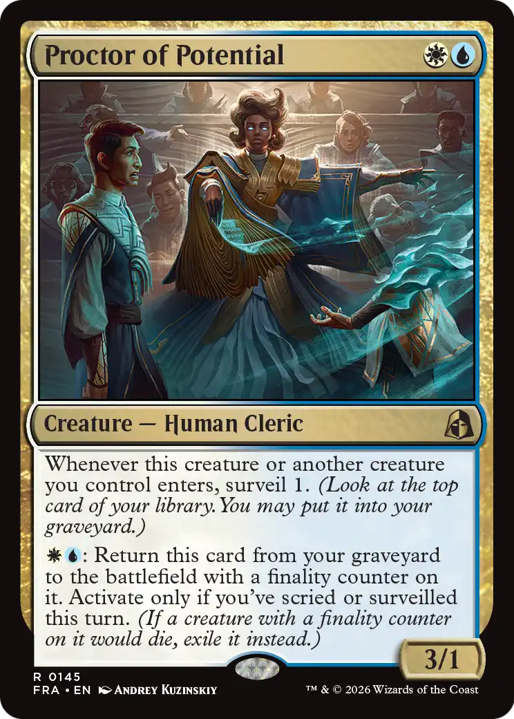 Proctor of Potential [Reality Fracture] | Card Citadel