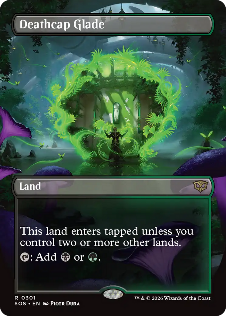 Deathcap Glade (Borderless) [Secrets of Strixhaven] | Card Citadel