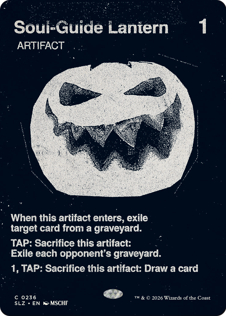 Soul-Guide Lantern (0236) [Secret Lair x MSCHF: The Zeta Set] | Card Citadel