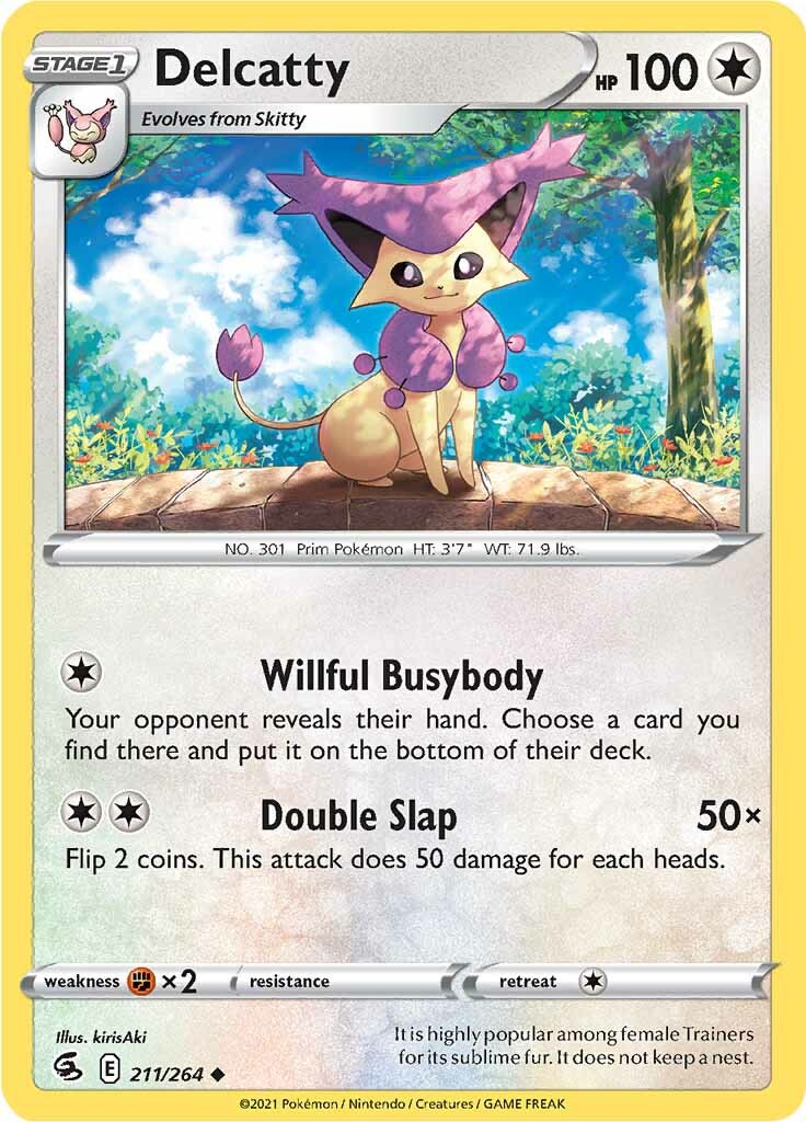 Delcatty (211/264) [Sword & Shield: Fusion Strike] | Card Citadel