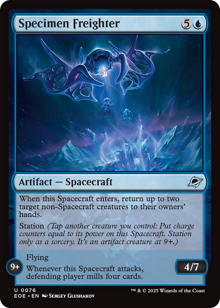 Specimen Freighter [Edge of Eternities] | Card Citadel