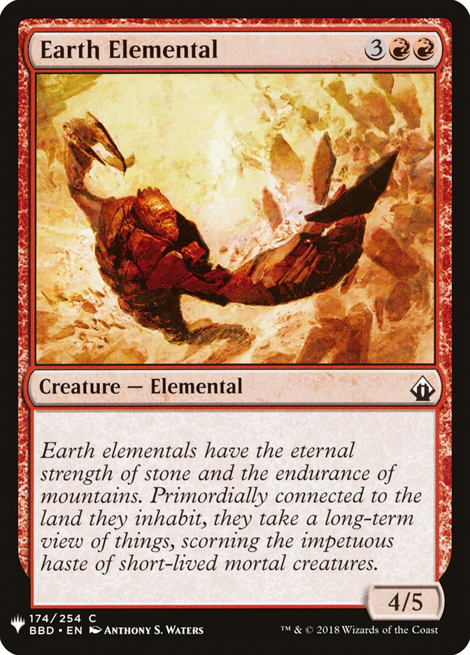 Earth Elemental [Mystery Booster] | Card Citadel