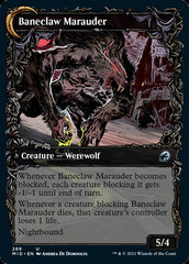 Baneblade Scoundrel // Baneclaw Marauder (Showcase Equinox) [Innistrad: Midnight Hunt] | Card Citadel