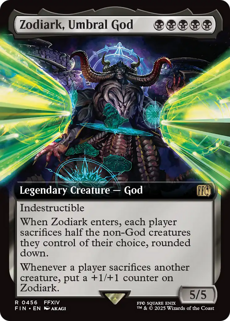 Zodiark, Umbral God (Extended Art) [FINAL FANTASY] | Card Citadel