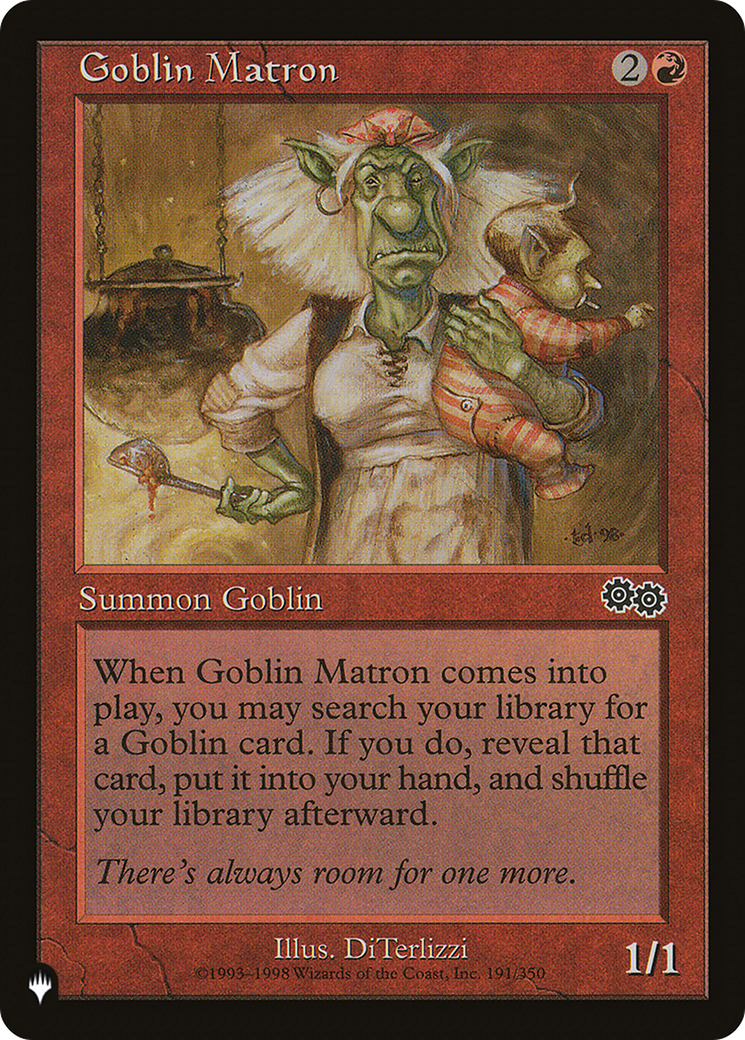 Goblin Matron (USG) [The List Reprints] | Card Citadel