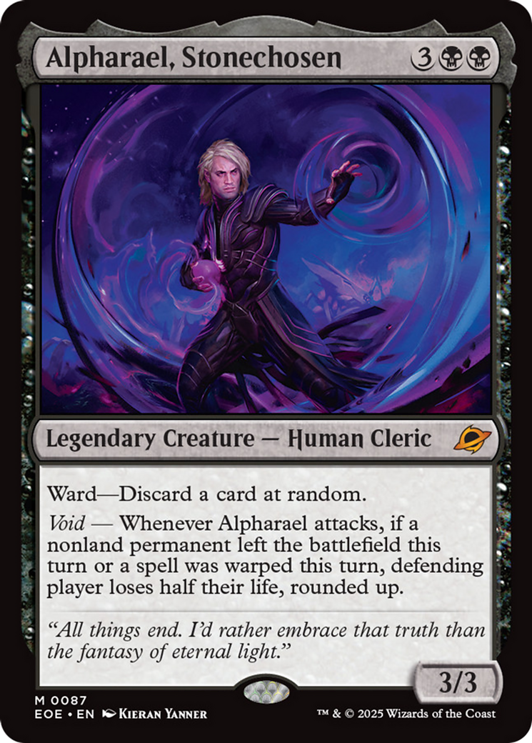 Alpharael, Stonechosen [Edge of Eternities] | Card Citadel