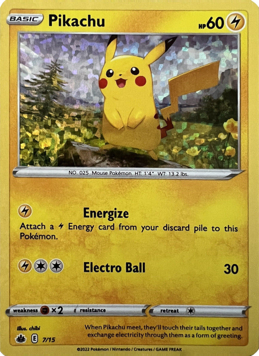 Pikachu (7/15) [McDonald's Promos: Match Battle] | Card Citadel
