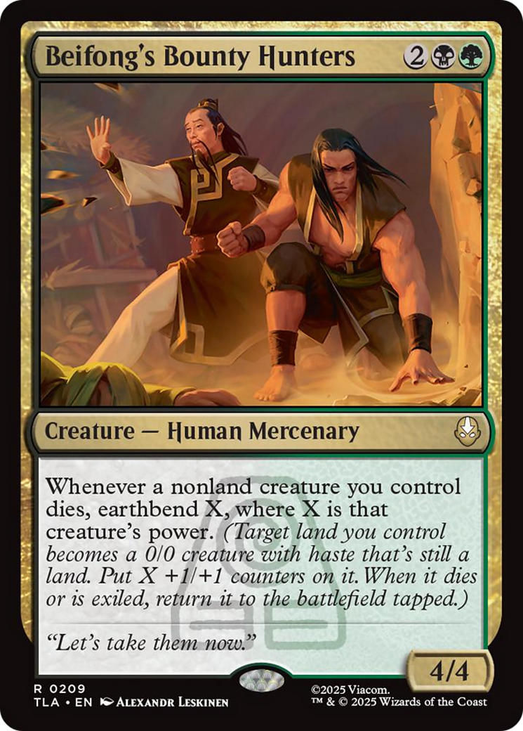 Beifong's Bounty Hunters [Avatar: The Last Airbender] | Card Citadel