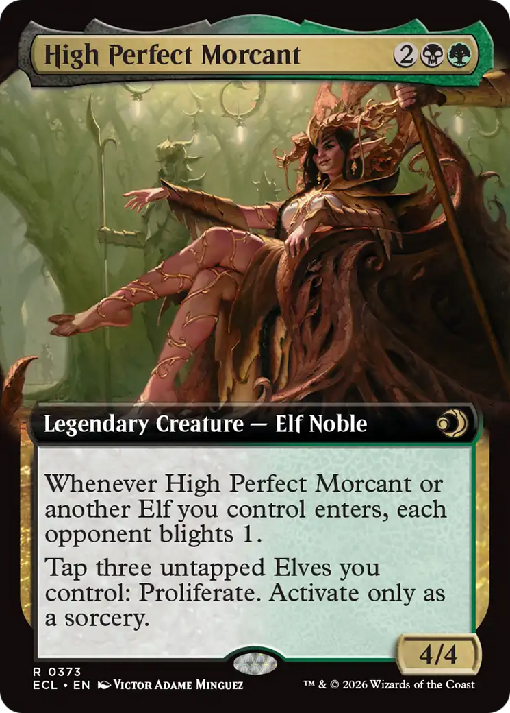 High Perfect Morcant (Extended Art) [Lorwyn Eclipsed] | Card Citadel