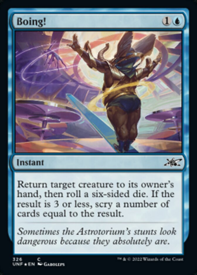 Boing! (Galaxy Foil) [Unfinity] | Card Citadel