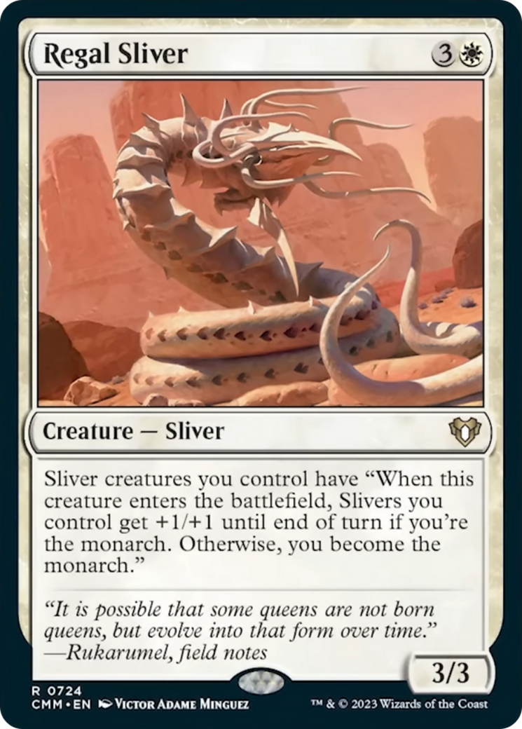 Regal Sliver [Commander Masters] | Card Citadel