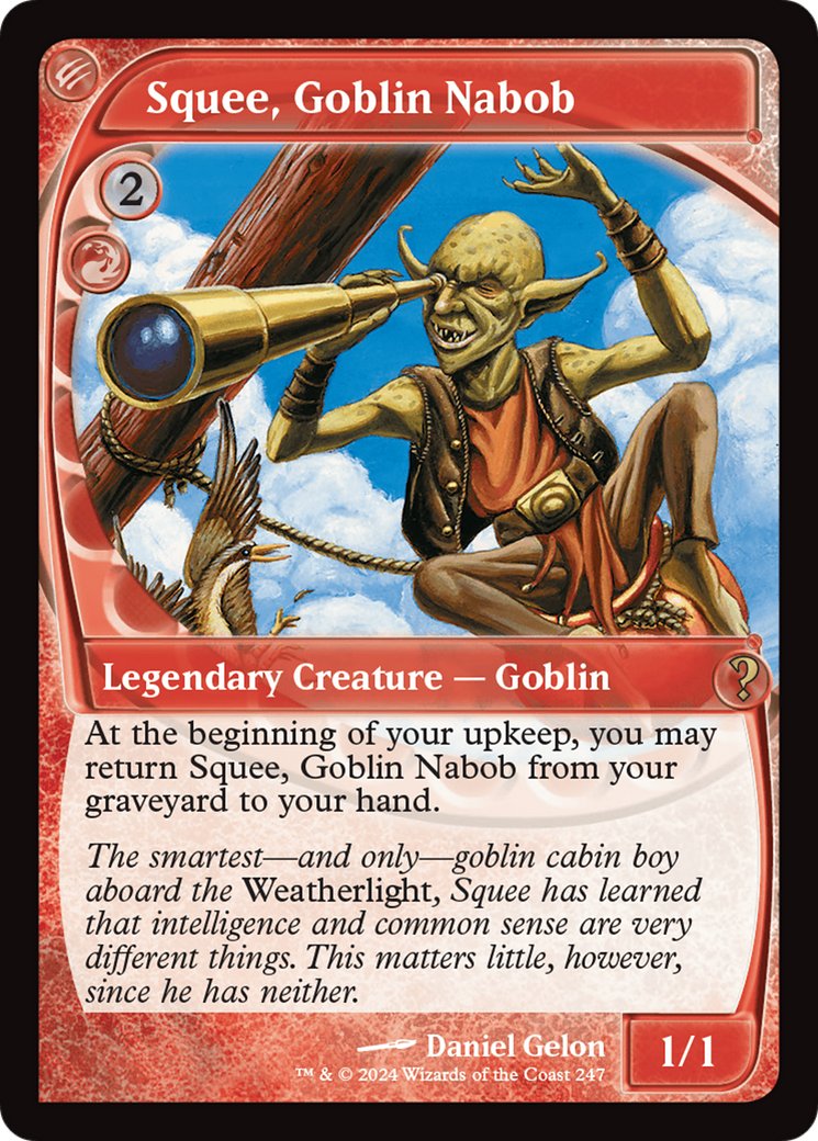 Squee, Goblin Nabob (Future Sight) [Mystery Booster 2] | Card Citadel