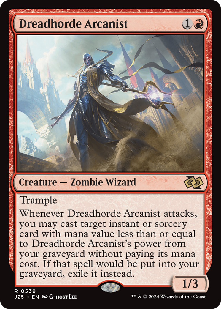 Dreadhorde Arcanist [Foundations Jumpstart] | Card Citadel