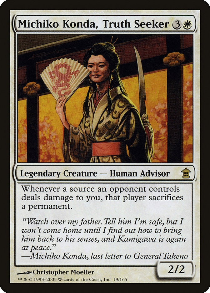 Michiko Konda, Truth Seeker [Saviors of Kamigawa] | Card Citadel