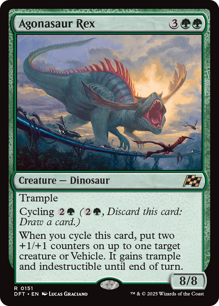 Agonasaur Rex [Aetherdrift] | Card Citadel