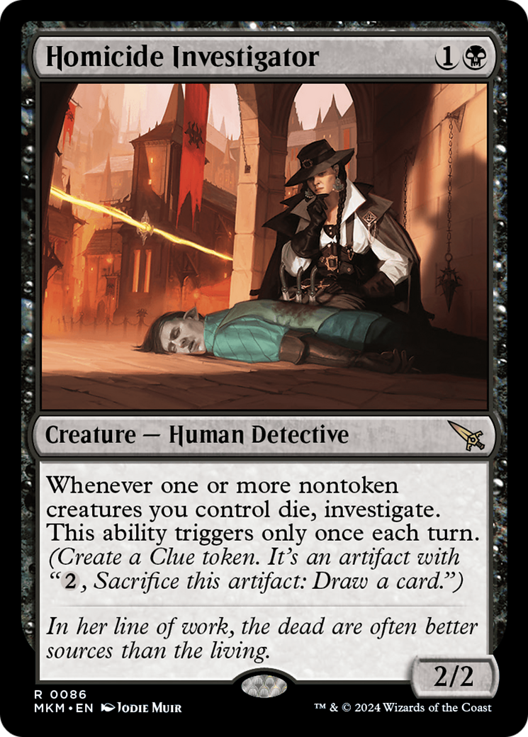 Homicide Investigator [Murders at Karlov Manor] | Card Citadel