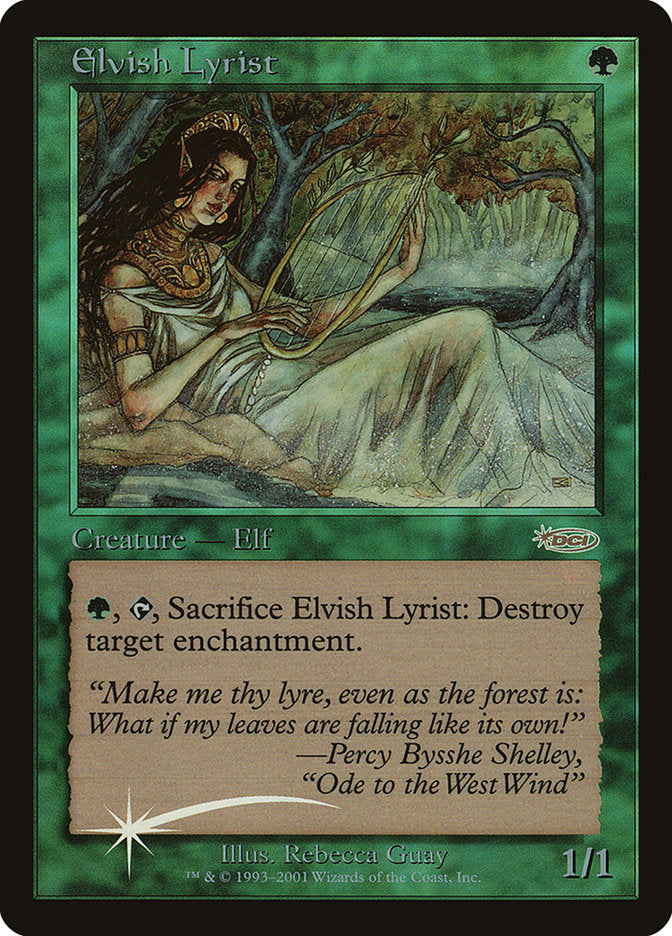 Elvish Lyrist [Junior Super Series] | Card Citadel