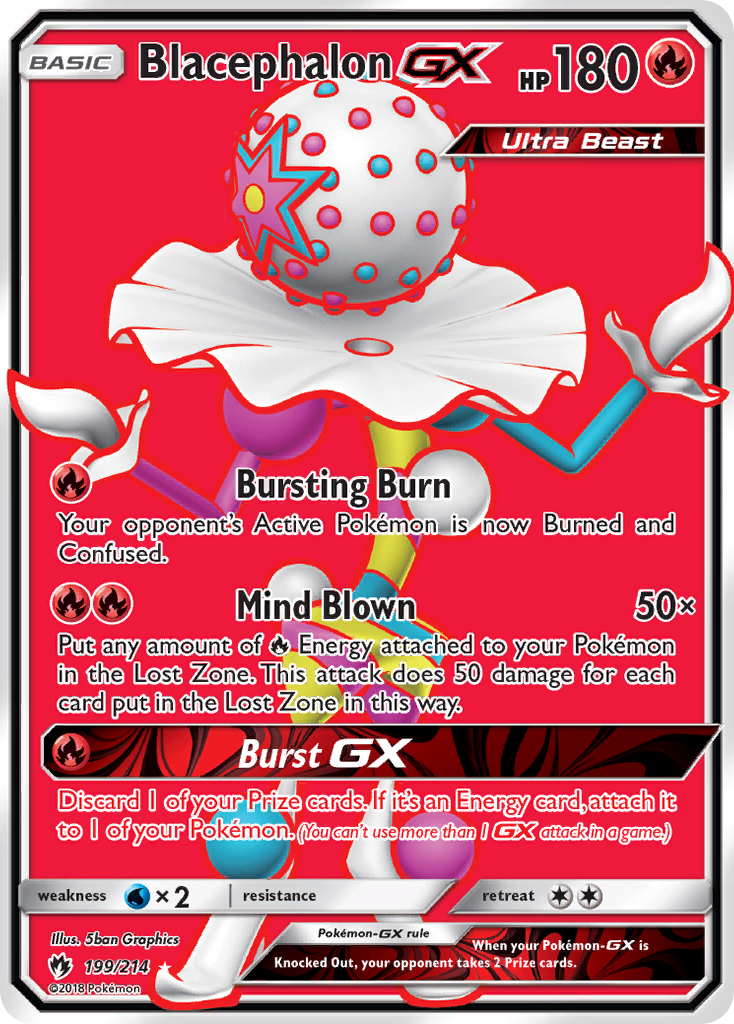 Blacephalon GX (199/214) [Sun & Moon: Lost Thunder] | Card Citadel