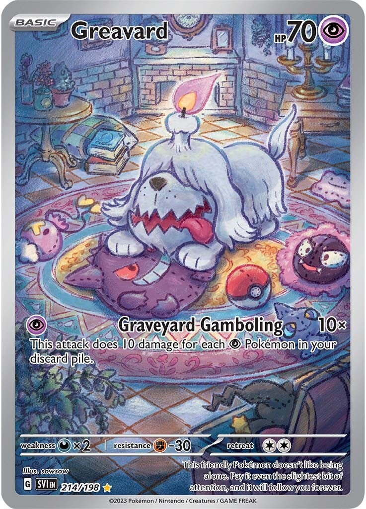 Greavard (214/198) [Scarlet & Violet: Base Set] | Card Citadel