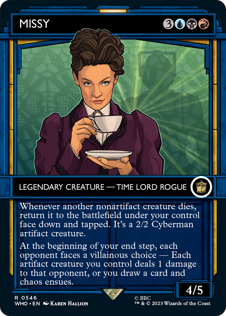 Missy (Showcase) [Doctor Who] | Card Citadel