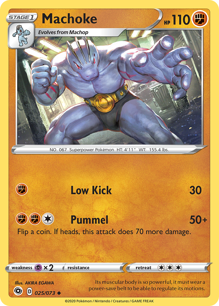 Machoke (025/073) [Sword & Shield: Champion's Path] | Card Citadel