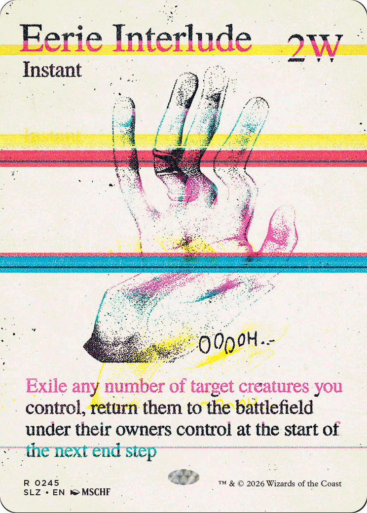 Eerie Interlude (0245) [Secret Lair x MSCHF: The Zeta Set] | Card Citadel