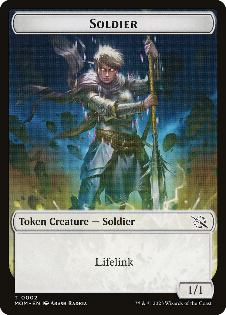 Soldier // Kraken Double-Sided Token [March of the Machine Tokens] | Card Citadel