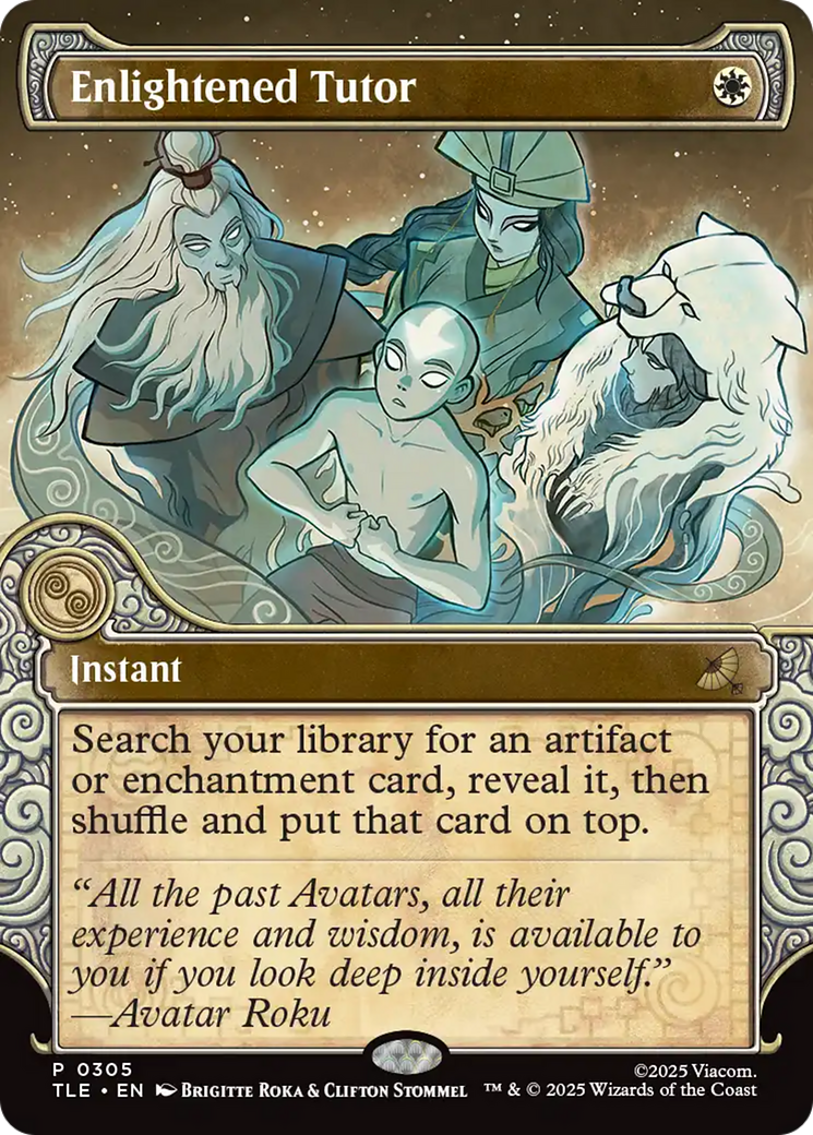 Enlightened Tutor (Showcase) [Avatar: The Last Airbender: Eternal-Legal] | Card Citadel