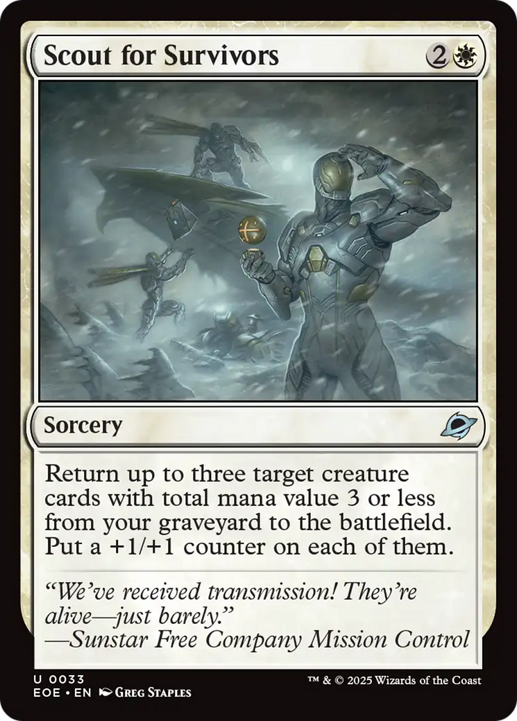 Scout for Survivors [Edge of Eternities] | Card Citadel