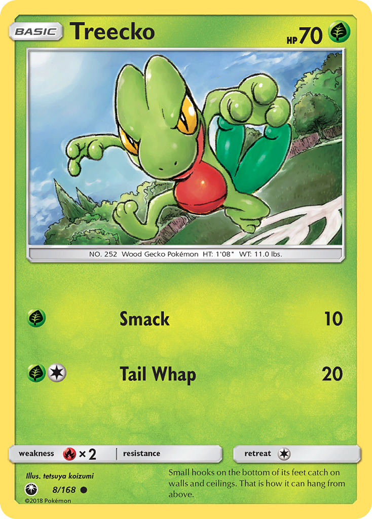 Treecko (8/168) [Sun & Moon: Celestial Storm] | Card Citadel