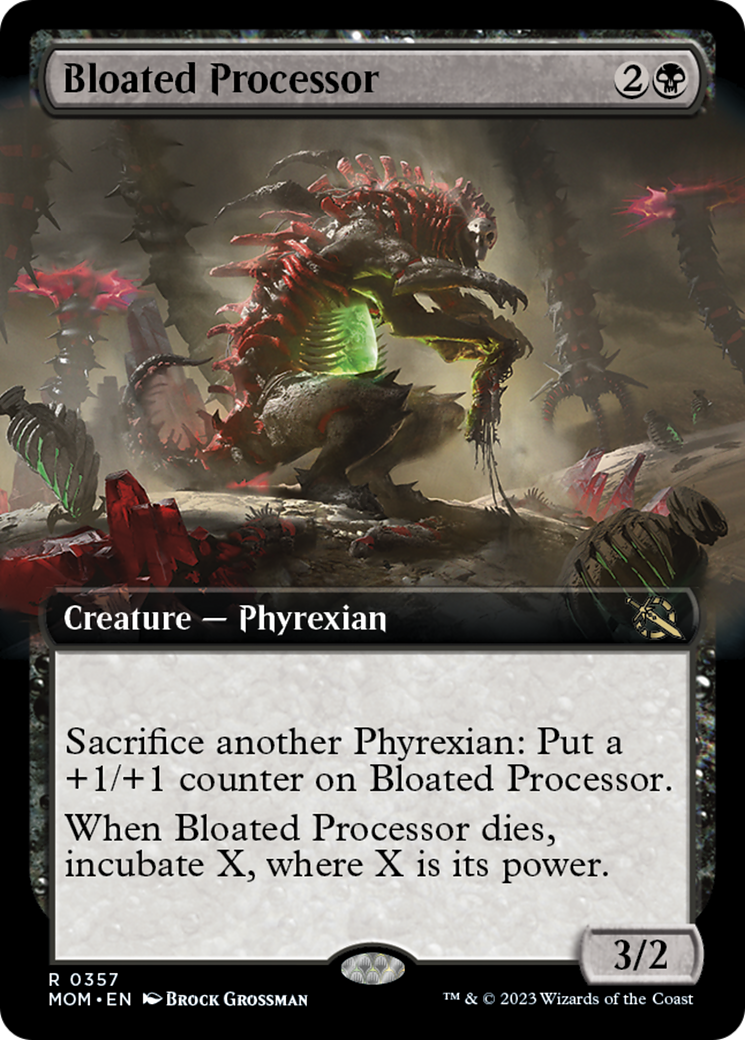 Bloated Processor (Extended Art) [March of the Machine] | Card Citadel