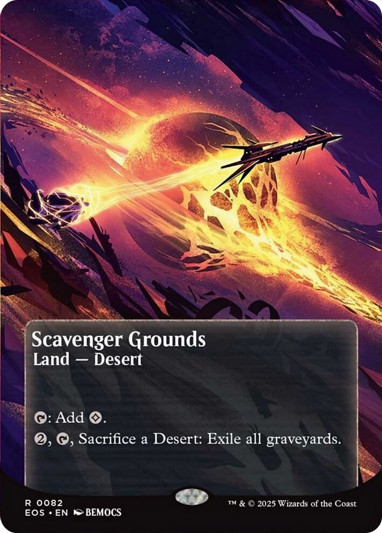 Scavenger Grounds (0082) (Borderless) [Edge of Eternities: Stellar Sights] | Card Citadel