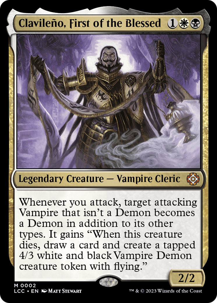 Clavileno, First of the Blessed [The Lost Caverns of Ixalan Commander] | Card Citadel