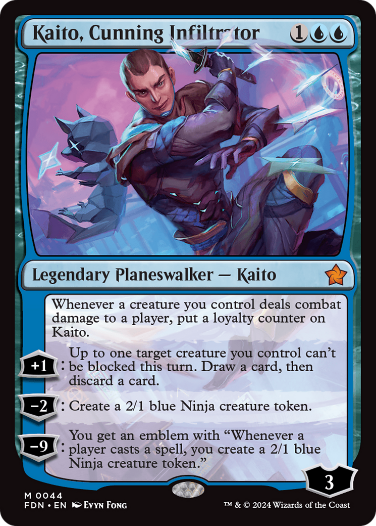 Kaito, Cunning Infiltrator [Foundations] | Card Citadel