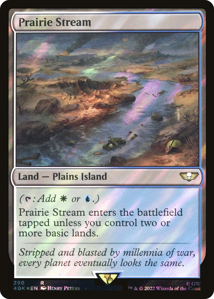 Prairie Stream (Surge Foil) [Marvel Super Heroes Commander] | Card Citadel