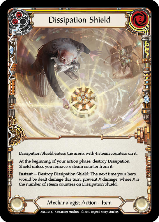 Dissipation Shield [ARC035-C] (Arcane Rising)  1st Edition Normal | Card Citadel