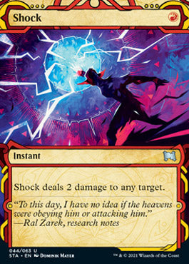 Shock (Foil Etched) [Strixhaven: Mystical Archive] | Card Citadel