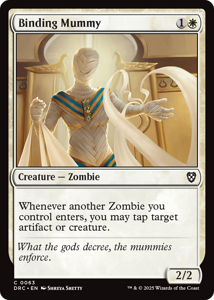 Binding Mummy [Aetherdrift Commander] | Card Citadel