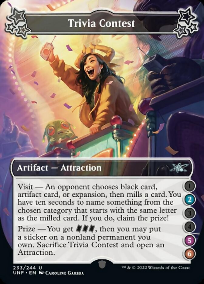 Trivia Contest (2-5-6) [Unfinity] | Card Citadel