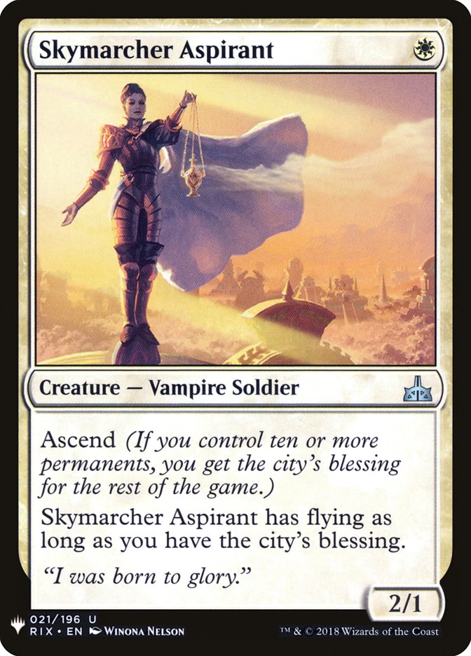 Skymarcher Aspirant [Mystery Booster] | Card Citadel