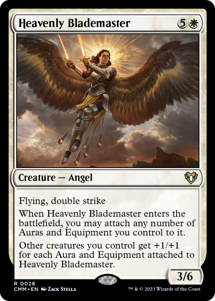 Heavenly Blademaster [Commander Masters] | Card Citadel