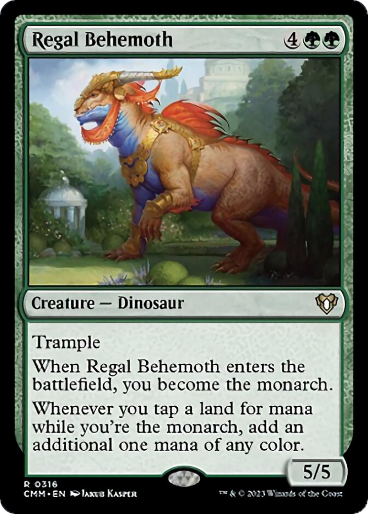 Regal Behemoth [Commander Masters] | Card Citadel