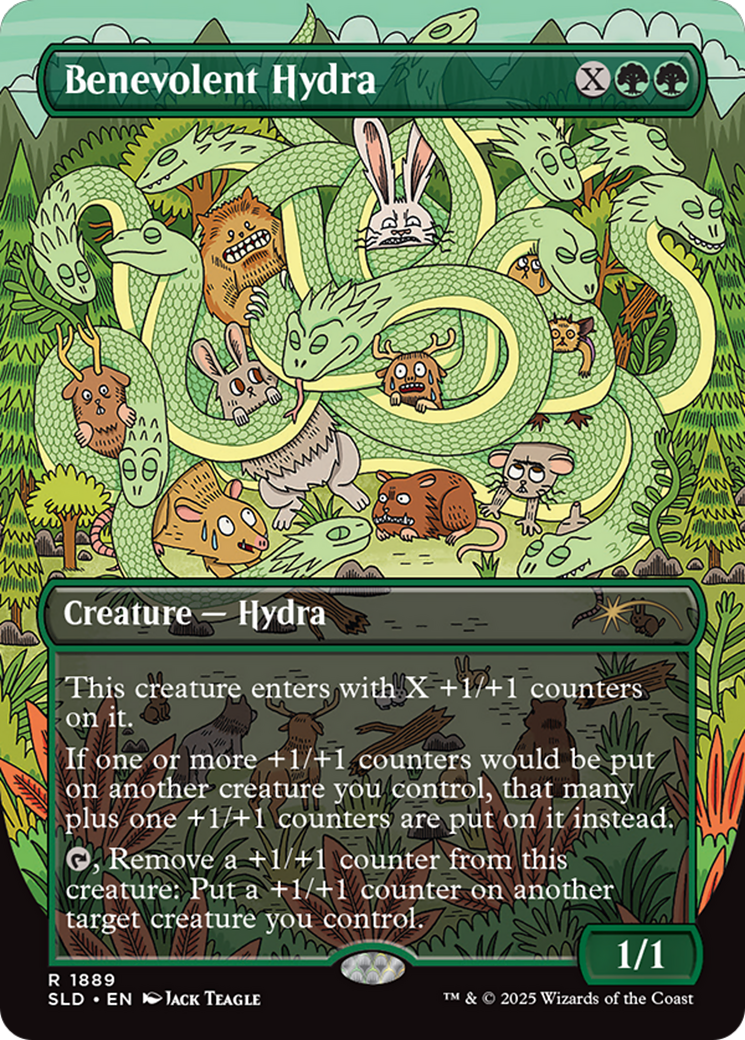 Benevolent Hydra (Rainbow Foil) [Secret Lair Drop Series] | Card Citadel