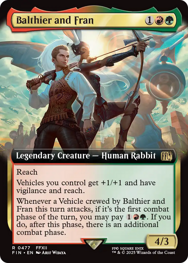 Balthier and Fran (Extended Art) [FINAL FANTASY] | Card Citadel