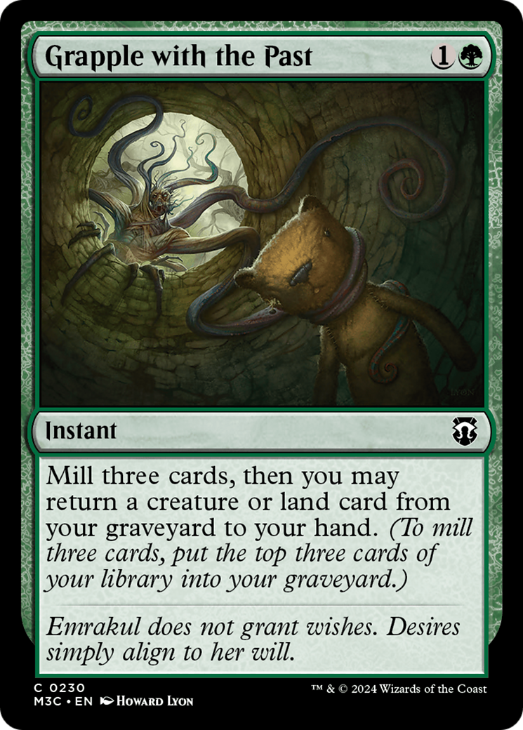 Grapple with the Past (Ripple Foil) [Modern Horizons 3 Commander] | Card Citadel