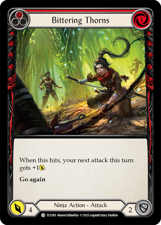 Bittering Thorns (Red) [TCC083] (Round the Table: TCC x LSS) | Card Citadel